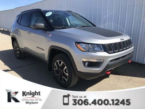 75 New Cars Trucks Suvs In Stock Knight Weyburn Chrysler Dodge Jeep New 2019 Jeep Comp Trailhawk Heated Seats Navigation Backup Camera